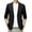 Black, variant on 2025 Spring Summer Men's Lightweight Mens Suit Set Summer Suit Jacket Casual Men formal Suit Set Stretch Slim Fit Button Men's Suits Big and