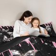 thumbnail image 5 of Castle Fairy Crystal Butterfly 2Pcs Bedding Comforter Set for Teens Girls Women,Bling Splash Glitter Twin Comforter Sets,Dreamy Princess Breathable Bedding Set,Ultra Soft Home Decor, 5 of 8