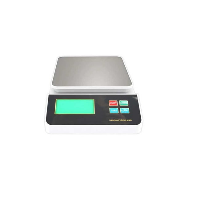Eigraketly Digital de 6kg, 0,5g/3kg, 0,1g, peso recargable, alta precisión, resistente al agua, para hornear, cocinar, Steelyard, herramientas de Medidores de medidas dimensionales 3 kg/0.1 g Eigraketly TO010307-01B