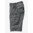 thumbnail image 4 of KingSize Men's Big & Tall 14" Side Elastic Cargo Shorts, 4 of 5