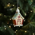 thumbnail image 2 of Mecorevxz Christmas Ornaments Christmas House Painted Sequin Pendant Suitable for Christmas Tree Decoration,Christmas Gifts(A), 2 of 7