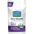 Smart Mouth Dry Mouth Mints with Zinc, Xylitol, Mellow Mint Freshener