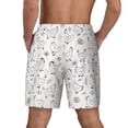 thumbnail image 4 of Uemuo Funny Chicken Pattern Mens Swim Trunks Quick Dry Board Shorts with Mesh Lining, Stretch Beach Shorts Quick Dry No-Chafing Board Shorts-XX-Large, 4 of 9
