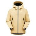 thumbnail image 1 of ameIAEA Veste Imperméable pour Femmes Coupe-Vent Manteau Randonnée Voyage avec Capuche, 1 of 3