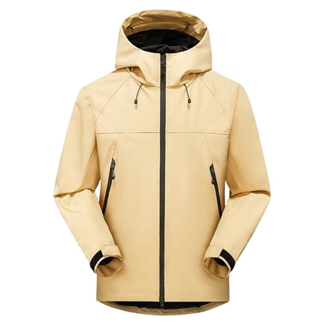 ameIAEA Veste Imperméable pour Femmes Coupe-Vent Manteau Randonnée Voyage avec Capuche