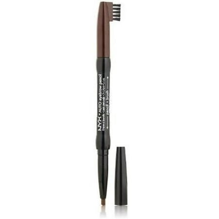 NYX Auto Eyebrow Pencil, Dark Brown [05], 0.01 oz (Pack of