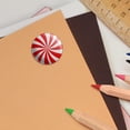 thumbnail image 2 of Peppermint Swirl 1.0" Puffy Bubble Dome Scrapbooking Crafting Sticker Set, 2 of 3