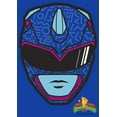 thumbnail image 2 of Men's Power Rangers Blue Ranger Helmet Graphic Tee Royal Blue Medium, 2 of 5