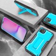 thumbnail image 3 of ExoGuard For iPhone 14 Plus Case, Phone Case with Screen Protector and Kickstand (Blue), 3 of 7