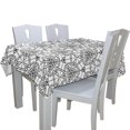 thumbnail image 2 of EREHome Black And White Patterns Tablecloth 52x70 inches, 2 of 4