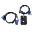 thumbnail image 1 of LHCER Interrupteur USB 2 Ports KVM, Nombreuses Applications pour la Maison, 1 of 8