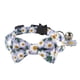 thumbnail image 4 of Collar de gato Greeniant con pajarita y campana ajustable para gatito y cachorro Numero 3, 4 of 6