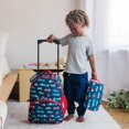 thumbnail image 2 of Wildkin Kids Rolling Luggage for Boys and Girls, Carry on Luggage Size is Perfect for School and Overnight Travel, Measures 16 x 12 x 6 Inches (Transportation), 2 of 7