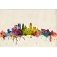 thumbnail image 2 of Minneapolis Minnesota Skyline Stretched Canvas Print Wall Art by Michael Tompsett Sold by Art.Com, 2 of 5