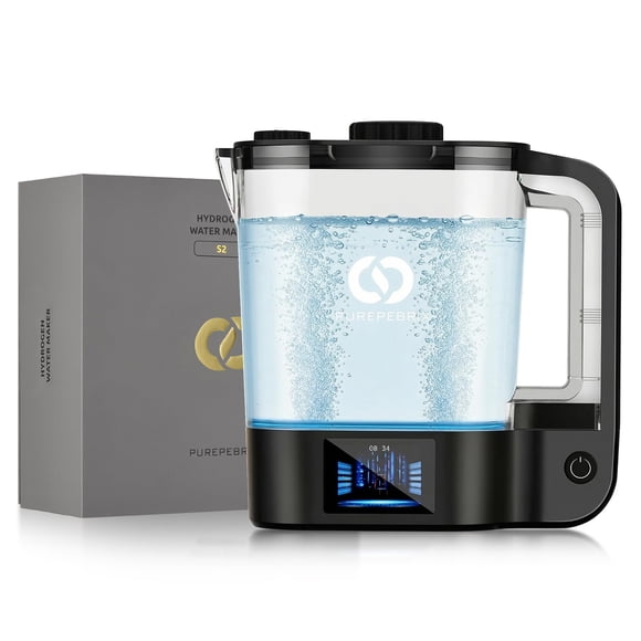 Jarra de agua hidrogenada PUREPEBRIX 72 oz 3000 PPB inalámbrica
