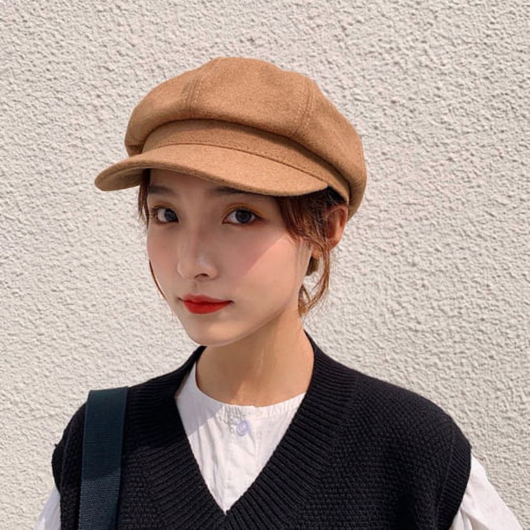 Zhaomeidaxi Newsboy Cap Adjustable Visor Beret Hats Soft 8  display picture 3