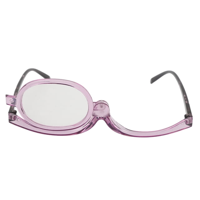 Gafas cosméticas de aumento para mujer, elegantes, flexibles, abatibles, gafas de lectura de maquillaje con estuche +3,50