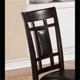 thumbnail image 5 of Eva 7 Piece Solid Wood Dining Set with Table and 6 Chairs in Espresso, 5 of 6