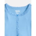 thumbnail image 2 of Wonder Nation Girls' Lace and Button Front Top with Short Sleeves, Sizes 4-18 & Plus, 2 of 3