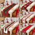 thumbnail image 2 of Christmas Table Runner Merry Christmas Decoration for Home Xmas Party Decor 2024 Navidad Notal Noel Ornament Happy New Year 2025, 2 of 5