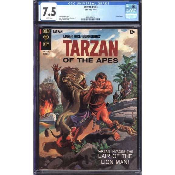 Tarzan #153 - CGC 7.5 Comic Book