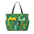 thumbnail image 1 of Easygdp Pineapples1 Bolsa de Viaje de Playa de Gran Capacidad, Bolsa Tote Perfecta para la Playa, Escapadas de Fin de Semana y Viajes, 1 of 7