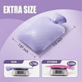 thumbnail image 6 of LZCKDPX Hot Water Bottle with Cover,Hot Water Bag for Pain Relief 2Liter,Heating Pad,Hand Warmer,Warming Bed.Classic.BPA Free,Close-Match(Green), 6 of 6