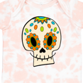 thumbnail image 4 of Inktastic Smiling Sugar Skull for Day of the Dead Boys or Girls Baby Bodysuit, 4 of 5