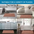 thumbnail image 2 of Bathroom Rug, Soft Absorbent Bathroom Mat and Bath Mat, Premium Microfiber Shag Bath Rug Machine Washable ,Pink 17" x 24", 2 of 6