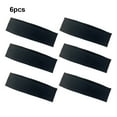 thumbnail image 3 of Guardurnaity 6 Piezas Diademas Elásticas Algodón Deportes Mujeres de cara Estilo simple Diadema Moda Sweatband Yoga Negro Type3 NO3, 3 of 6