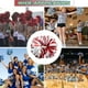 thumbnail image 4 of Pompones de porristas Lovecheer, holográficos rojos y blancos, 4 of 5