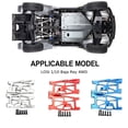thumbnail image 3 of Brazo de Suspensión Inferior Delantero Vogacara Aleación de Aluminio para 1/10 LOSI Baja Rey 4WD Plata, 3 of 6