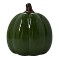 thumbnail image 3 of Calabaza Way to celebrate Harvest de cerámica Hello Fall verde 13 cm, 3 of 6