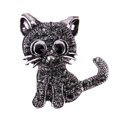 thumbnail image 3 of Aleación cristal lindo gato broches ropa Pin fiesta ropa accesorios Tmvgtek Para estrenar, 3 of 6