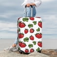 thumbnail image 7 of Disketp Hand Drawn Strawberry Elastic Travel Luggage Cover Travel Suitcase Protective Cover For Trunk Case Apply To 18''-32'' Suitcase Cover-Large, 7 of 7