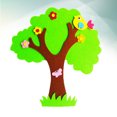 thumbnail image 6 of LEORX Nursery Wall Sticker Tree Wall Decor Creative Cartoon for Kindergarten 1Pack, 6 of 8