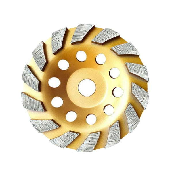 CAIROYAR Muela de copa para amoladora angular de hormigón de alta resistencia D1P2