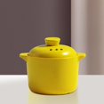 thumbnail image 4 of Miniaturas de regalo de cumpleaños Zulema utensilios de cocina Amarillo olla en miniatura, 4 of 8