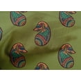 thumbnail image 4 of oneOone Cotton Poplin Fabric Paisley Block Printed Fabric 1 Yard 42 Inch Wide, 4 of 4