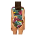 thumbnail image 2 of Women's Bleu Rod Beattie B21767 Jungle Book Cap Sleeve Mio One Piece Swimsuit (Multi 12), 2 of 2
