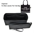 thumbnail image 2 of Bolsa interior de fieltro, forro para bolso de mano con llavero, inserto organizador de bolso apto para el bolso de mano Marc Jacobs, 2 of 5