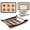 Grey12, variant on Silicone Baking Mat,Non-Slip Pastry Mat for Rolling Dough,Pie Crust & Fondant,Bread Mat Dough Mat with Measurement,Silicone Mats for Baking,Dough Rolling Mat,Clay Mat,Baking Supplies,1Pc,11.4"x10.2"