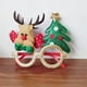 thumbnail image 2 of ER Ocho Suministros navideños para fiestas Decoraciones navideñas Gafas creativas Marco de espejo divertido Regalo de Navidad para niños 14 * 5 cm oso de fresa Electrónica, 2 of 4