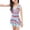 Light Blue, variant on Girls 2-Piece Swimsuit Set, Tankini Dresses and Bikini Bottoms, Quick-Drying Swimwear