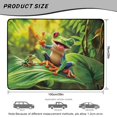 thumbnail image 7 of Yuyamidu Funny Frog 29 x 39 Inches Car Trunk Mat, Skid-Resistant Bottom Universal Cargo Liner for SUV Sedans, Stain Resistant Machine Washable Auto Interior Accessories, Green, 7 of 7