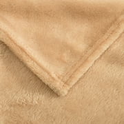 Fleece Throw Blanket for Couch Sofa or Bed Throw Size, Soft Fuzzy Plush , Flannel Lap Blanket, Super Cozy and Comfy for All Seasons (S)