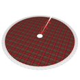 thumbnail image 2 of Faldas para árbol de Navidad a cuadros de 36 pulgadas, tapete para árbol de Navidad para fiestas de invierno, falda para árbol de Navidad para decoraciones navideñas rústicas, 2 of 8