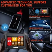 Ancel V6 Pro OBD2 Scanner Code Reader Bidirectional All System Auto Diagnostic Tool ABS TPMS 25+ Service Scan Tools