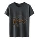 thumbnail image 4 of Camisetas estampadas con cuello redondo para el día de la madre para mujer Camisetas estampadas Camiseta de manga corta Blusa Tops Fridja bn3423, 4 of 7