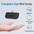 thumbnail image 3 of Testeur Respiratoire Portable, Détecteur d'Alcool Mini avec Interaction Intelligente Uniquement 7.5g, 3 of 6